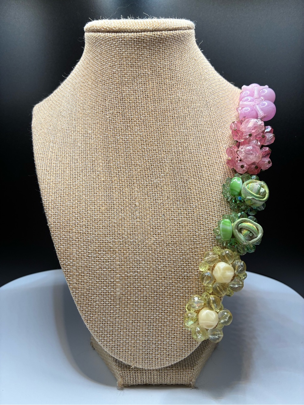 Vintage Set of Four Colourful West Germany Clip-On Earrings